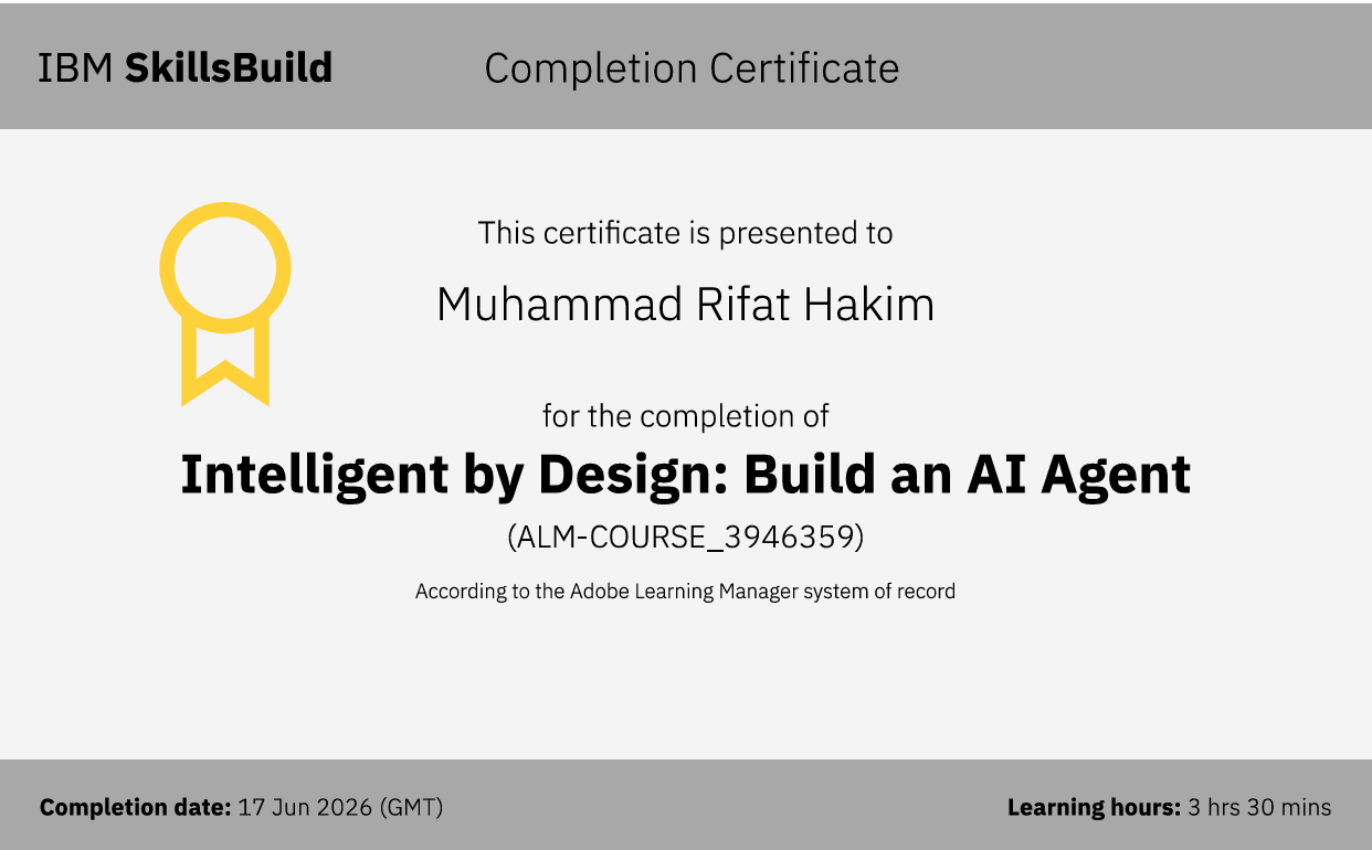 Intelligent by Design: Build an AI Agent